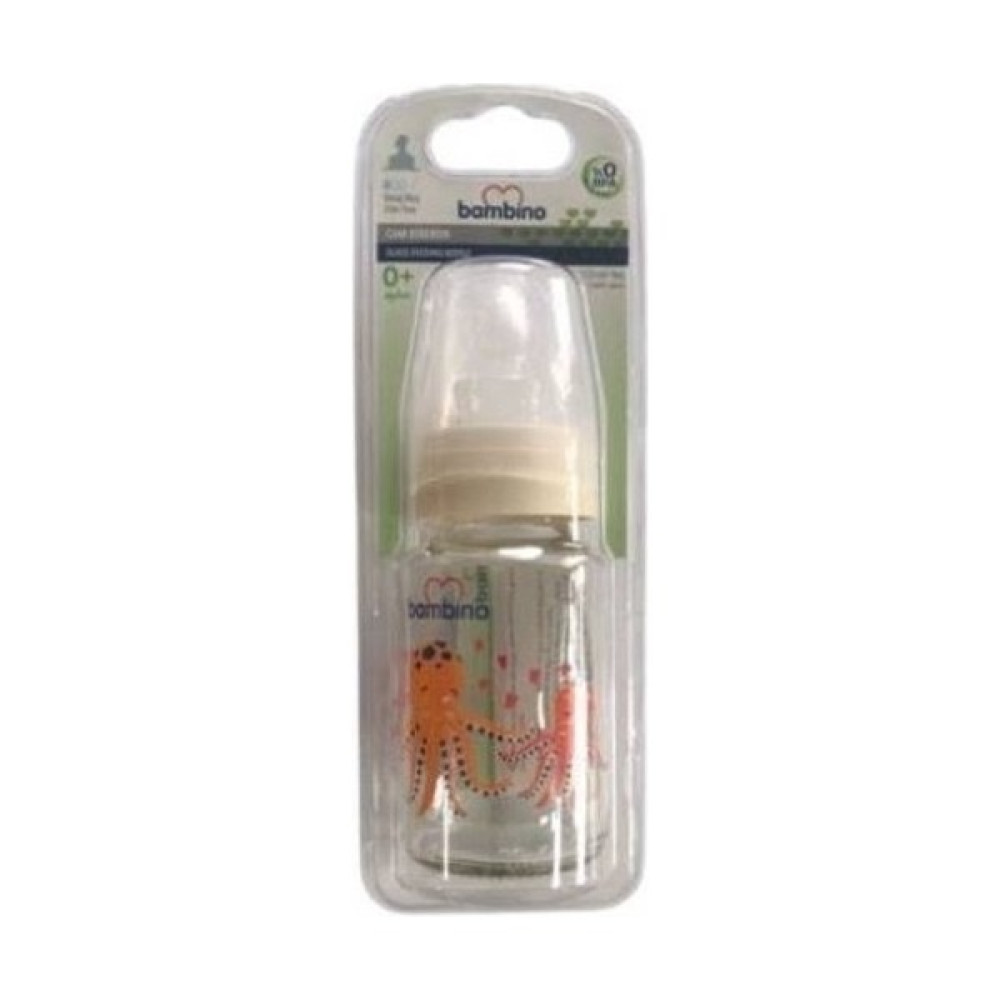 Bambino Cam Biberon 125 ml B013 Krem Biberon Fiyatı