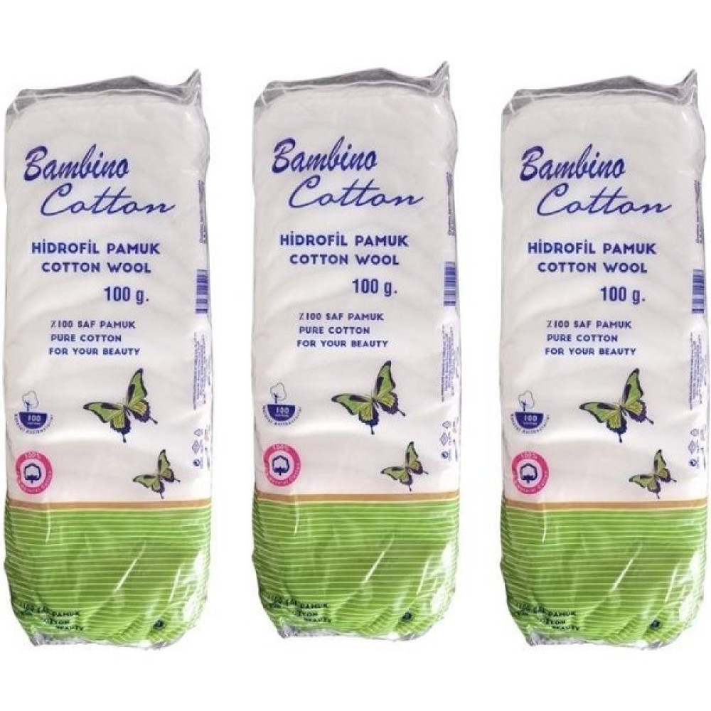 Bambino - Hidrofil Pamuk - 3 Paket 100 gr Oto Boyaları Fiyatı