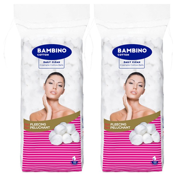 Bambino Makyaj Temizleme Pedi Hassas Ciltler İçin Yumuşak 100 Adet X 2 Paket Diğer Fiyatı