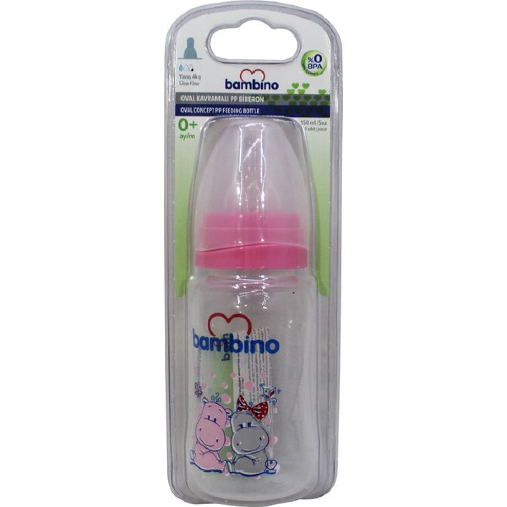 Bambino PP Kavramalı Biberon 150 ml - Beyaz Biberon Fiyatı