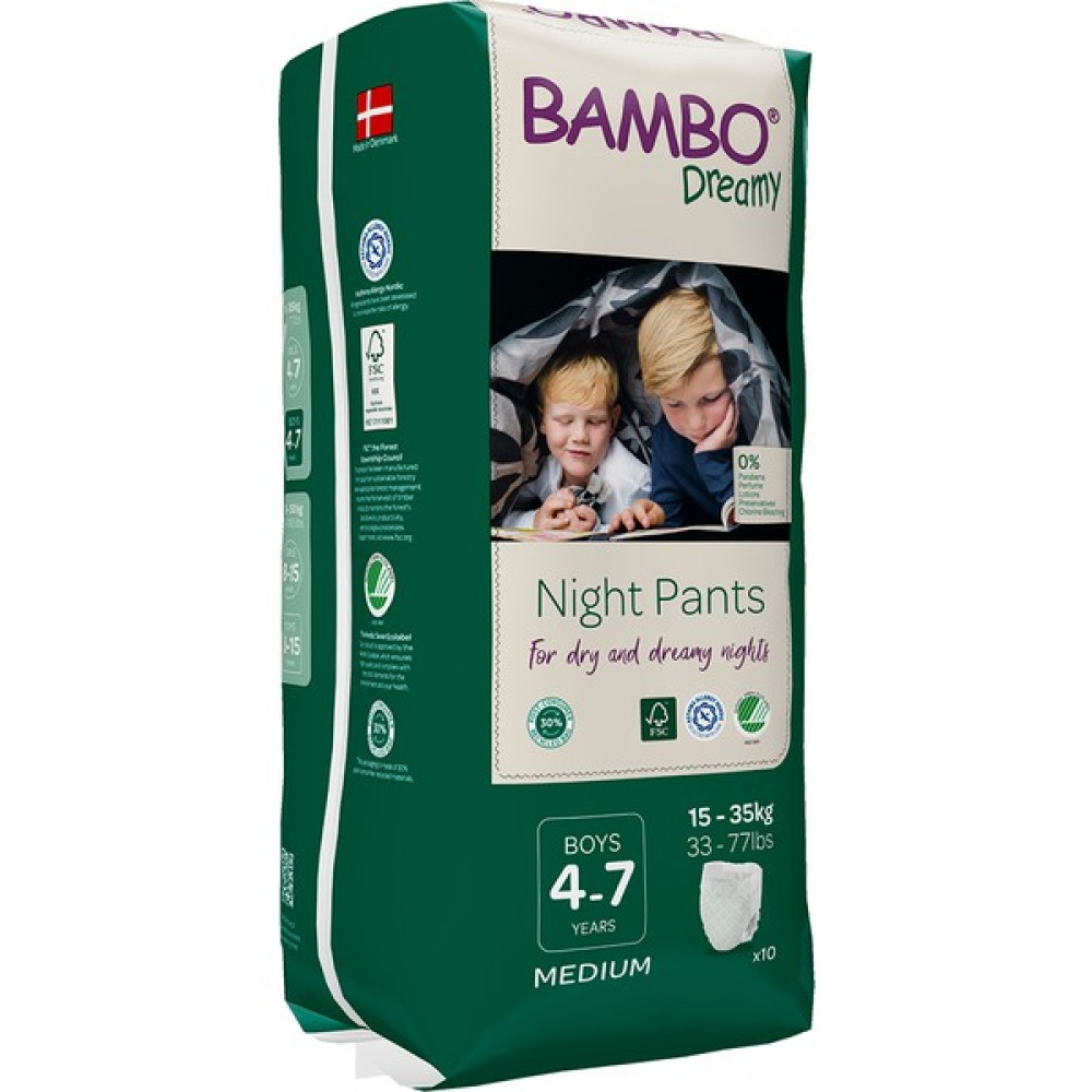 Bambo Dreamy Gece Külodu Erkek 4 - 7 Yaş 15 - 35 kg - 6: 16 kg ve üzeri / XL - 10 Bebek Bezi Fiyatı