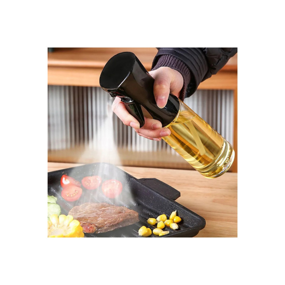 bamboo star Yemeklik Yağ Spreyi Airfryer Yağdanlık Zeytinyağı Ve Limon Yağı Sprey Şişesi Siyah Mutfak Gereçleri Fiyatı