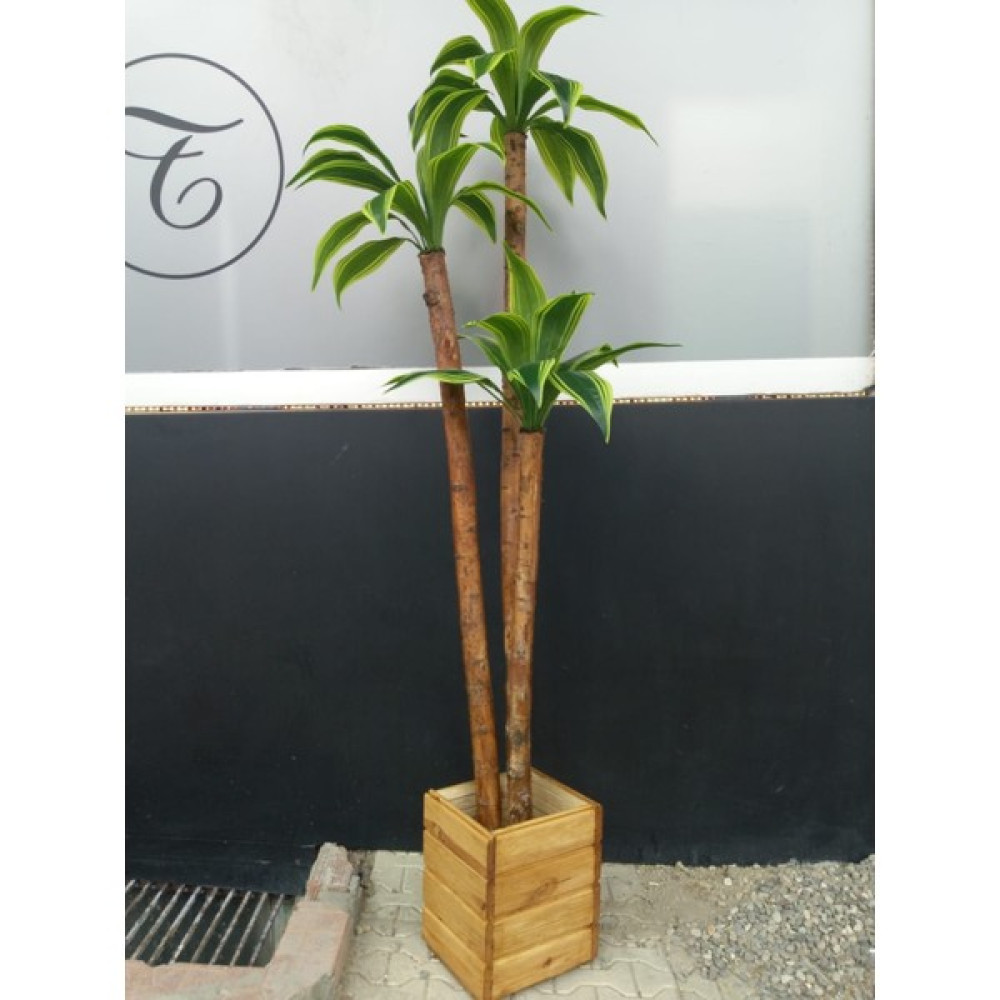 Bambu Yapay Yucca Ağacı 3 Gövdeli Islak Doku 1.80m Boyunda Tropikal Yuka Ağaç Ev & Dekorasyon Aksesuarları Fiyatı