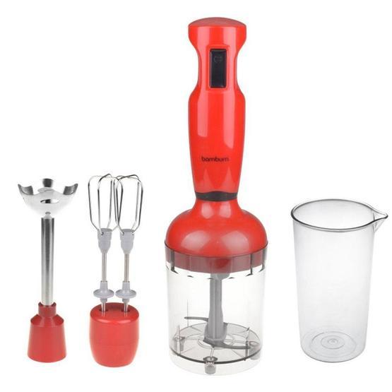 Bambum Monster 900 W 3 Parça Kırmızı Blender Seti Blenderler Fiyatı
