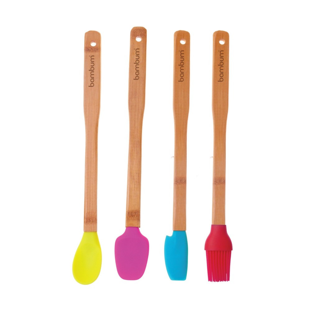 Bambum Zolly - 4lü Spatula Seti Büyük Mutfak Gereçleri Fiyatı