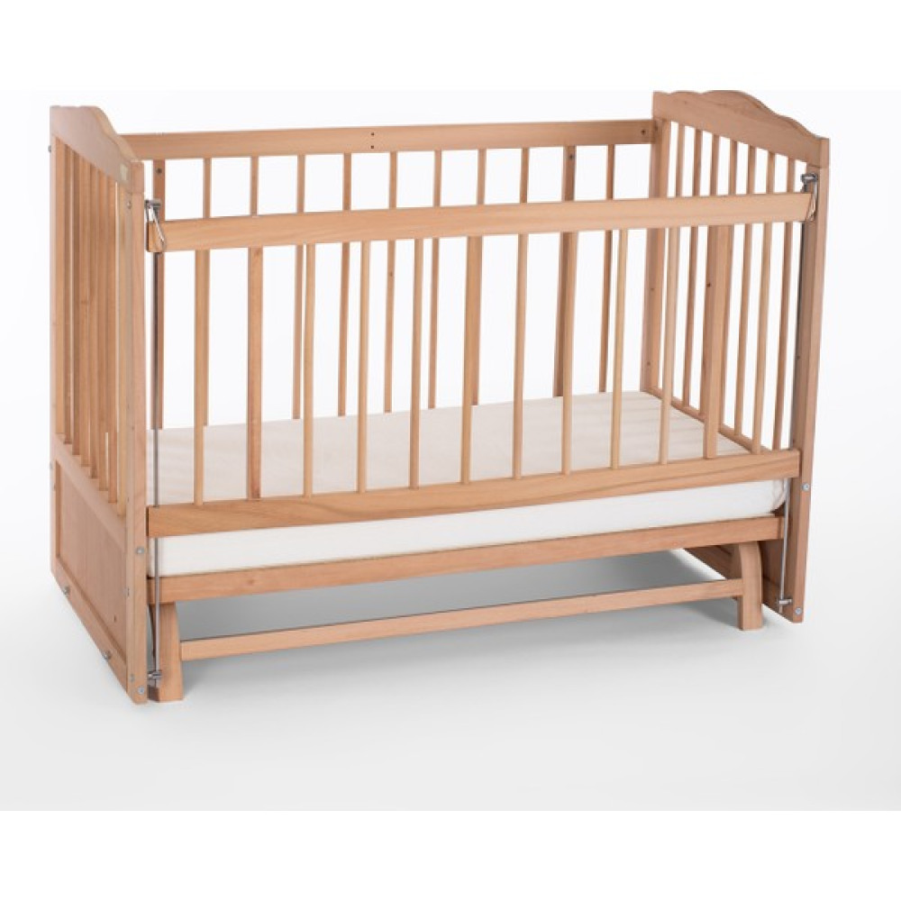 Bamgidoo Ahşap Organik Beşik Anne Yanı Beşik 3 Kademeli Lüx Bebek Beşiği 60 x 120 cm ve Soft Fermuarlı Terletmez Kumaşlı Yatak - Krem Beşik Fiyatı