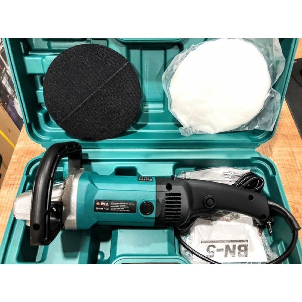 Ban-Co Mavi Bn-5 1200 Watt Devir Ayarlı Çantalı Pasta Cila Makinası Polisaj Makinası Cila / Polisaj Makinesi Fiyatı