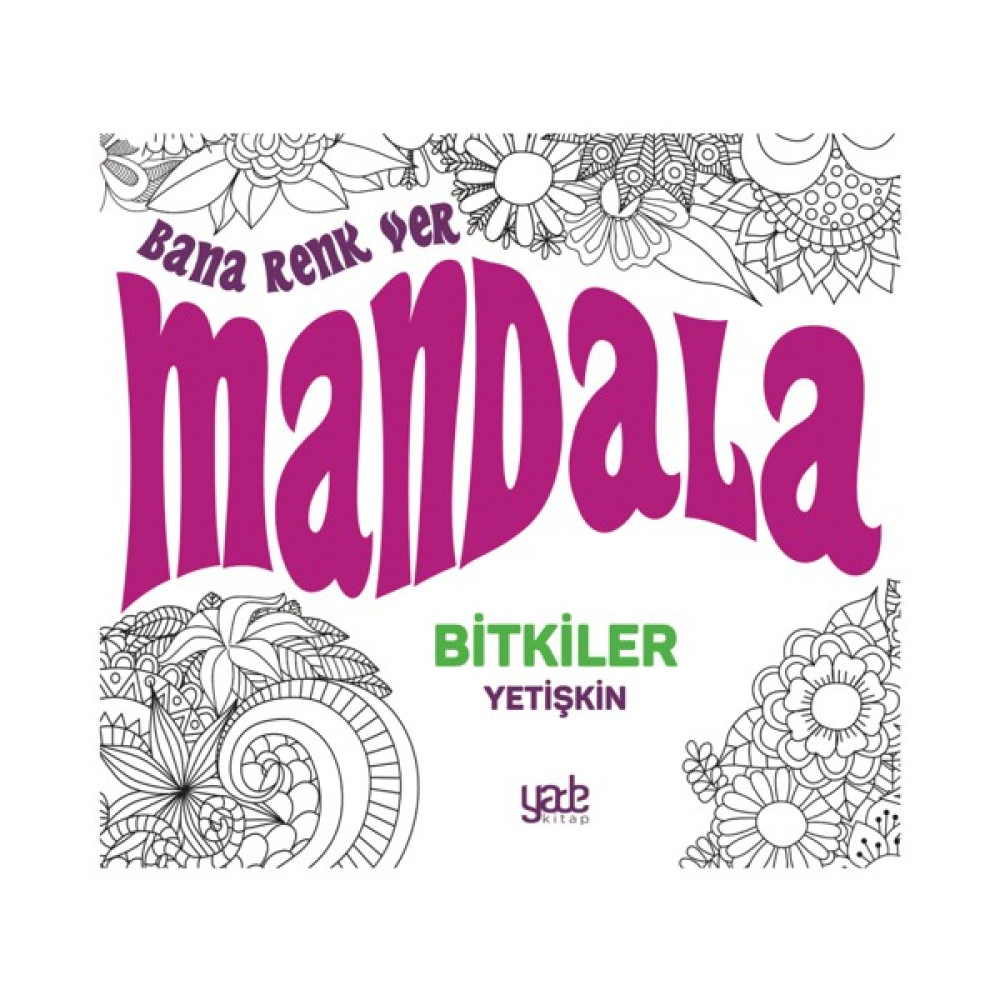 Bana Renk Ver Mandala-Bitkiler Yetişkin Diğer Fiyatı