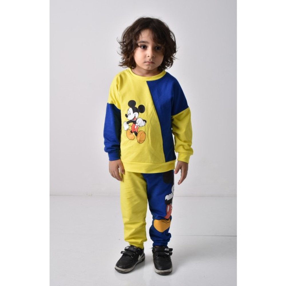 Banada Moda Erkek Çocuk Baskılı Eşofman Takımı Erkek Çocuk Giyim Takımı Fiyatı