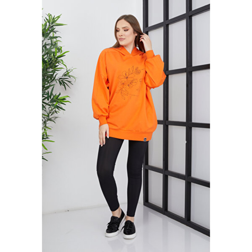 Banada Moda Kadın Line Art Baskılı Oversize Sweatshirt Oversize Bayan Sweatshirt Fiyatı