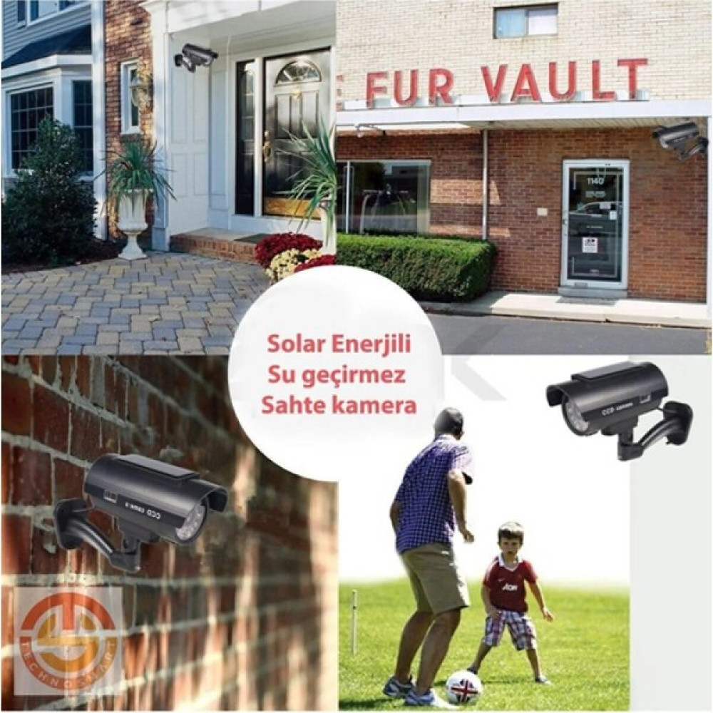 Banadaal Güneş Enerjili Solar Sahte Kamera Solar Caydırıcı Nalburiye & Hırdavat Fiyatı