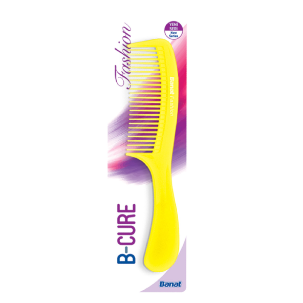 Banat B-Cure Fashion 108 Sapli Buyuk Tarak Sari Saç Fırçası ve Tarağı Fiyatı