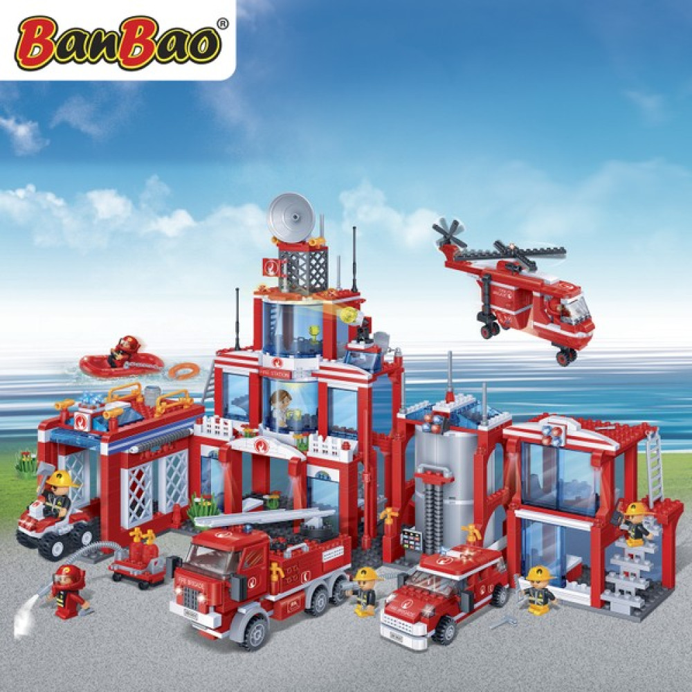 Banbao Büyük İtfaiye Seti 1285 Parça Oto Boyaları Fiyatı