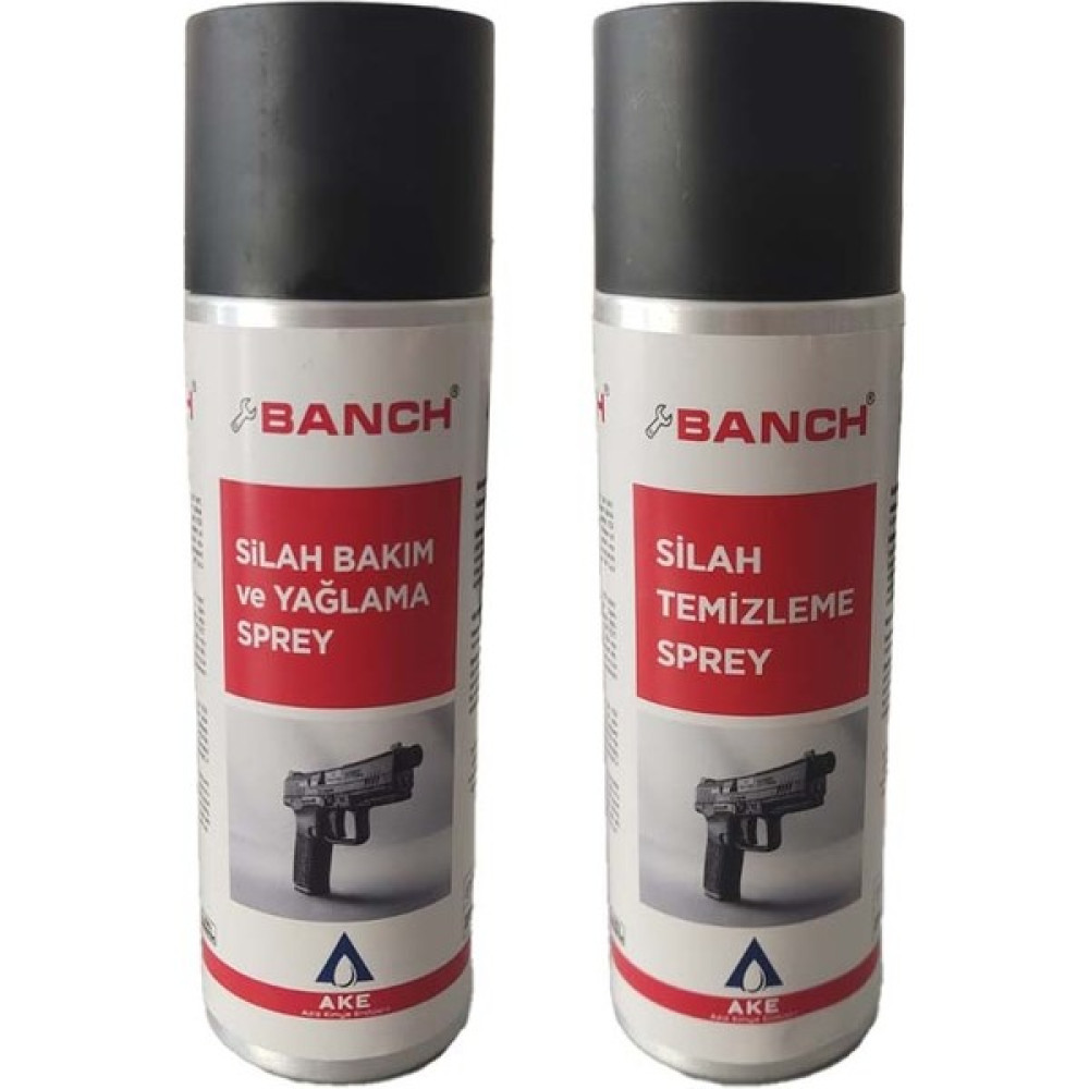 Banch Sılah Temizleme Spreyi + Sılah Bakım ve Yağlama Spreyi 2'li Set (220 Ml*2) Oto Genel Temizlik Fiyatı