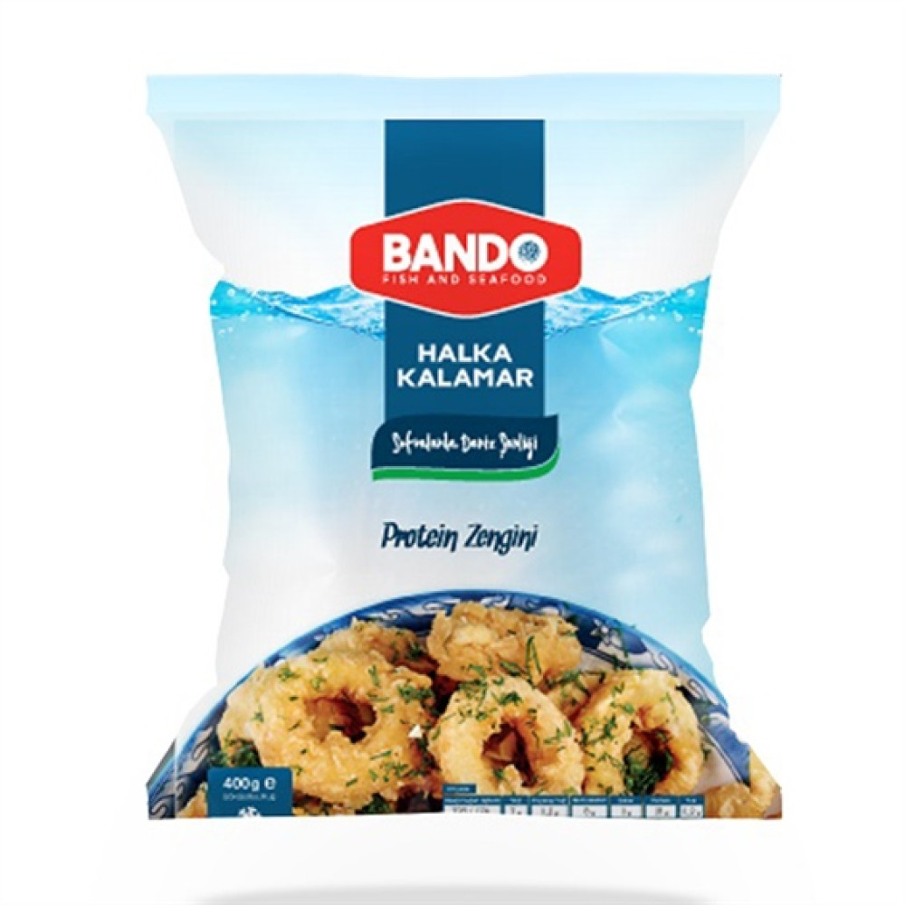 Bando Kalamar Halka 400 gr Deniz Ürünü Fiyatı