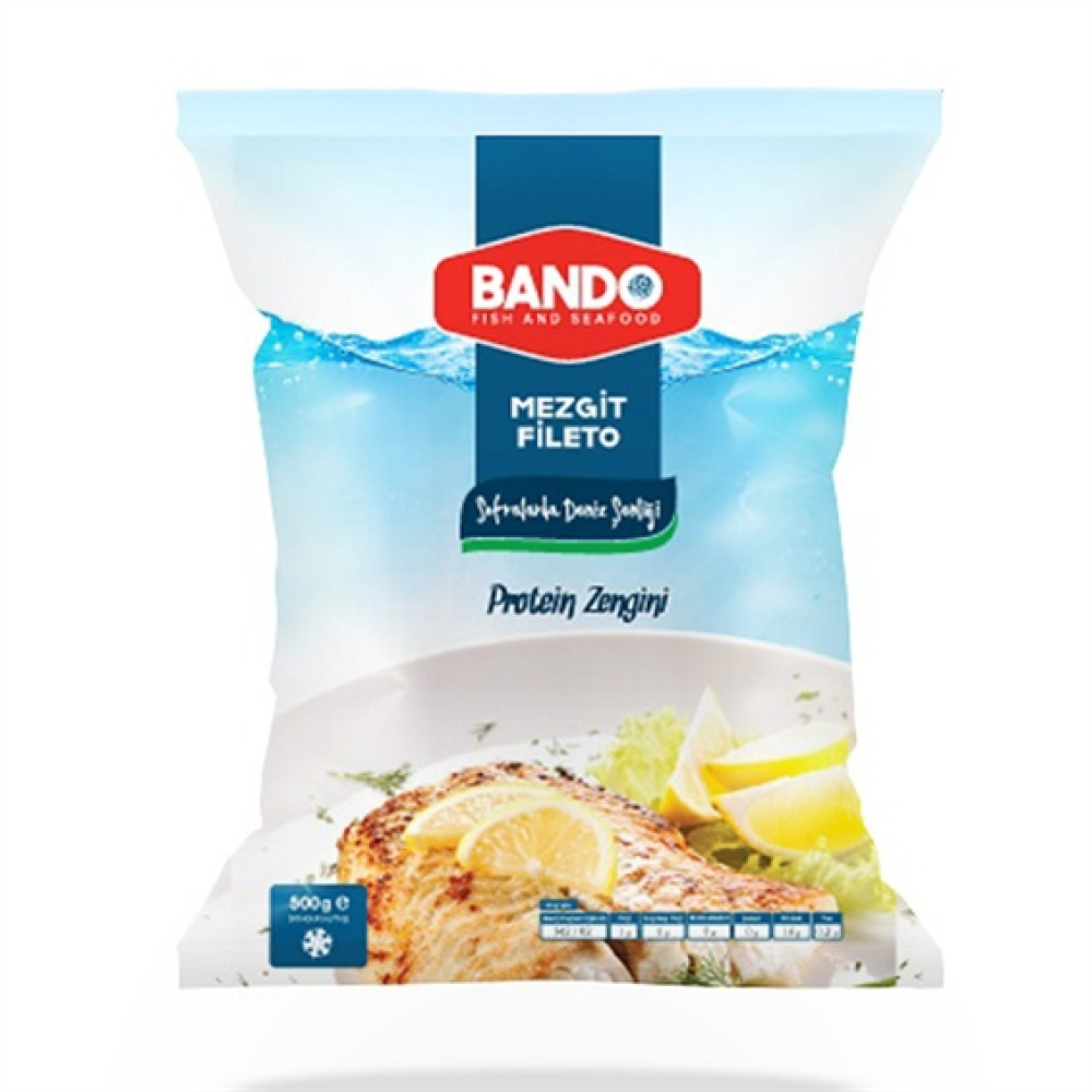 Bando Mezgit Fileto 500 gr Deniz Ürünü Fiyatı