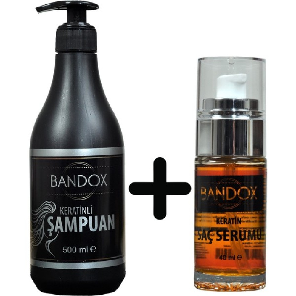 BANDOX Keratinli Şampuan 500 ml + Keratinli Saç Serumu 40 ml Oto Boyaları Fiyatı