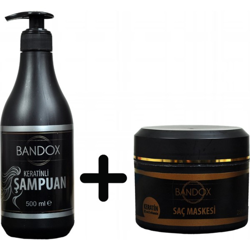 BANDOX Keratinli Şampuan+Keratinli Saç Maskesi 500 ML+250 ml Oto Boyaları Fiyatı