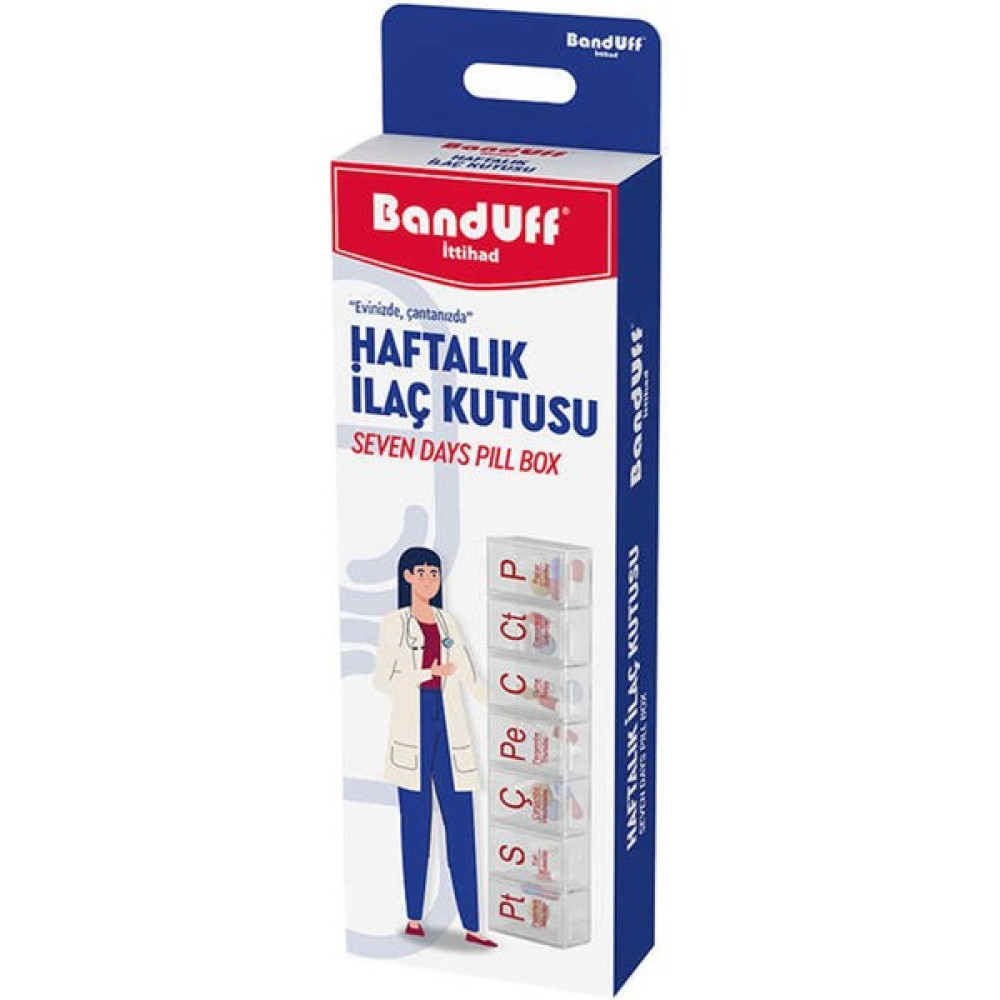 Banduff Haftalık İlaç Kutusu Eşya Saklama Kutusu Fiyatı