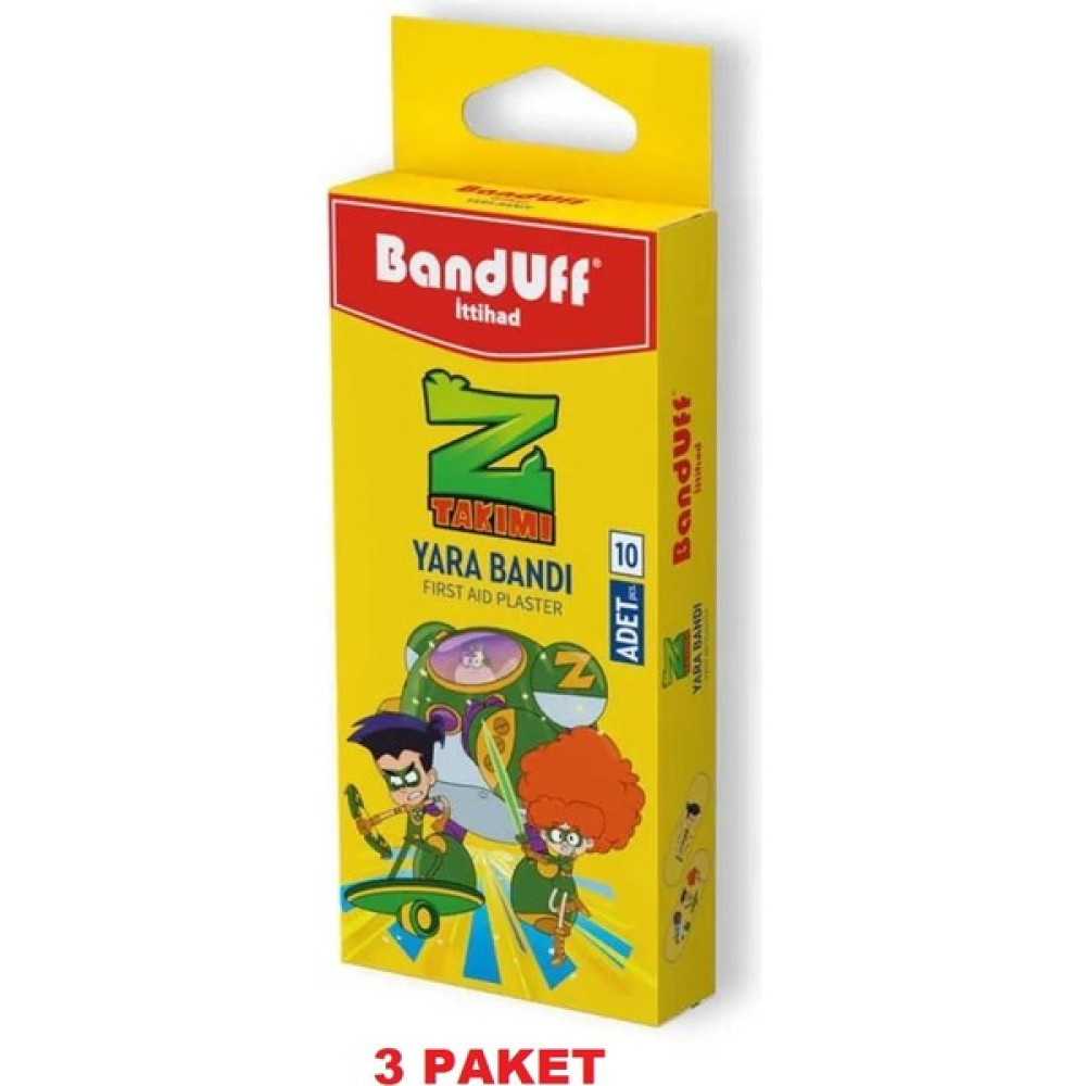 Banduff Z Takımı Yara Bandı Paket Içi 10 Adet 3lü Set Oto Boyaları Fiyatı
