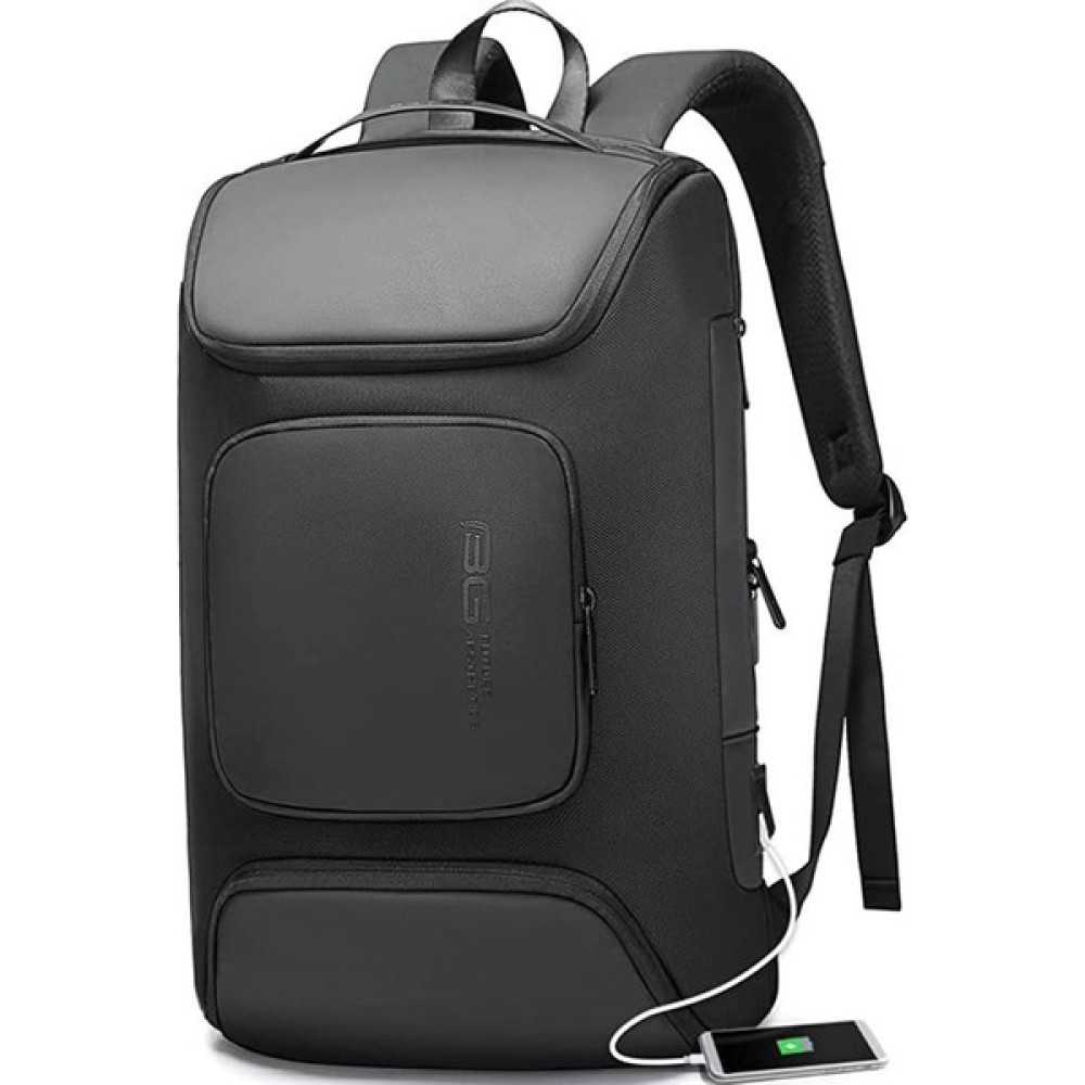 Bange 7078 15.6 Inç Laptop Laptop Sırt Çantası, USB Şarj Portlu-Siyah - Siyah Dizüstü Bilgisayar Aksesuarları Fiyatı