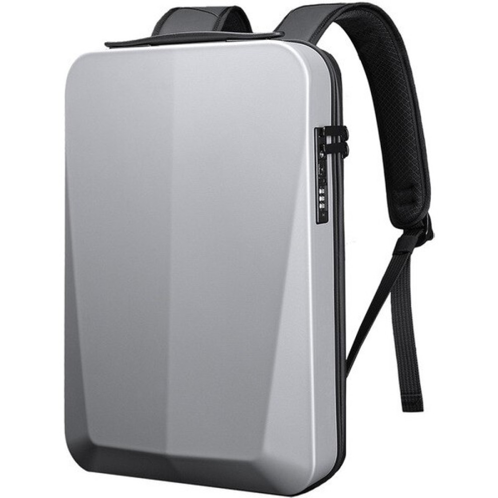 Bange BG-22201 Hardshell 16" Laptop Sırt Çantası-Gümüş (Yurt Dışından) - 30x8x45 - Gümüş Dizüstü Bilgisayar Aksesuarları Fiyatı