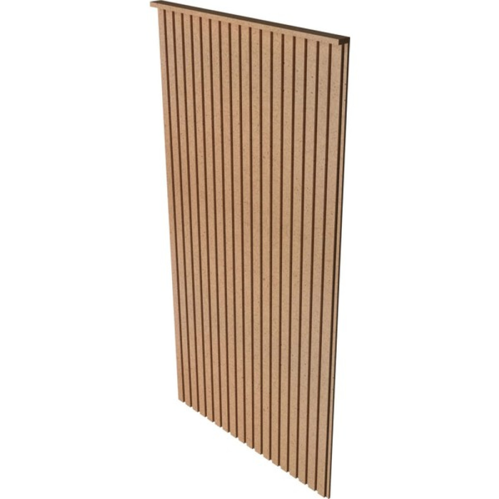 Bangu Dekoratif Duvar Paneli ( 54 x 105 cm ) Boyanabilir Ahşap 10 mm Ham Mdf Duvar Paneli - 0 - Bej Poster Fiyatı