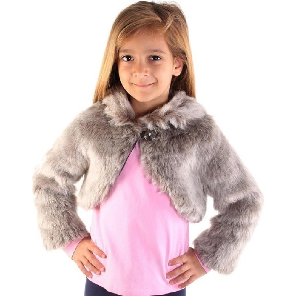 Bani Kids Uzun Kollu Kürklü Bolero Kız Çocuk Kazak & Süveter & Triko Fiyatı