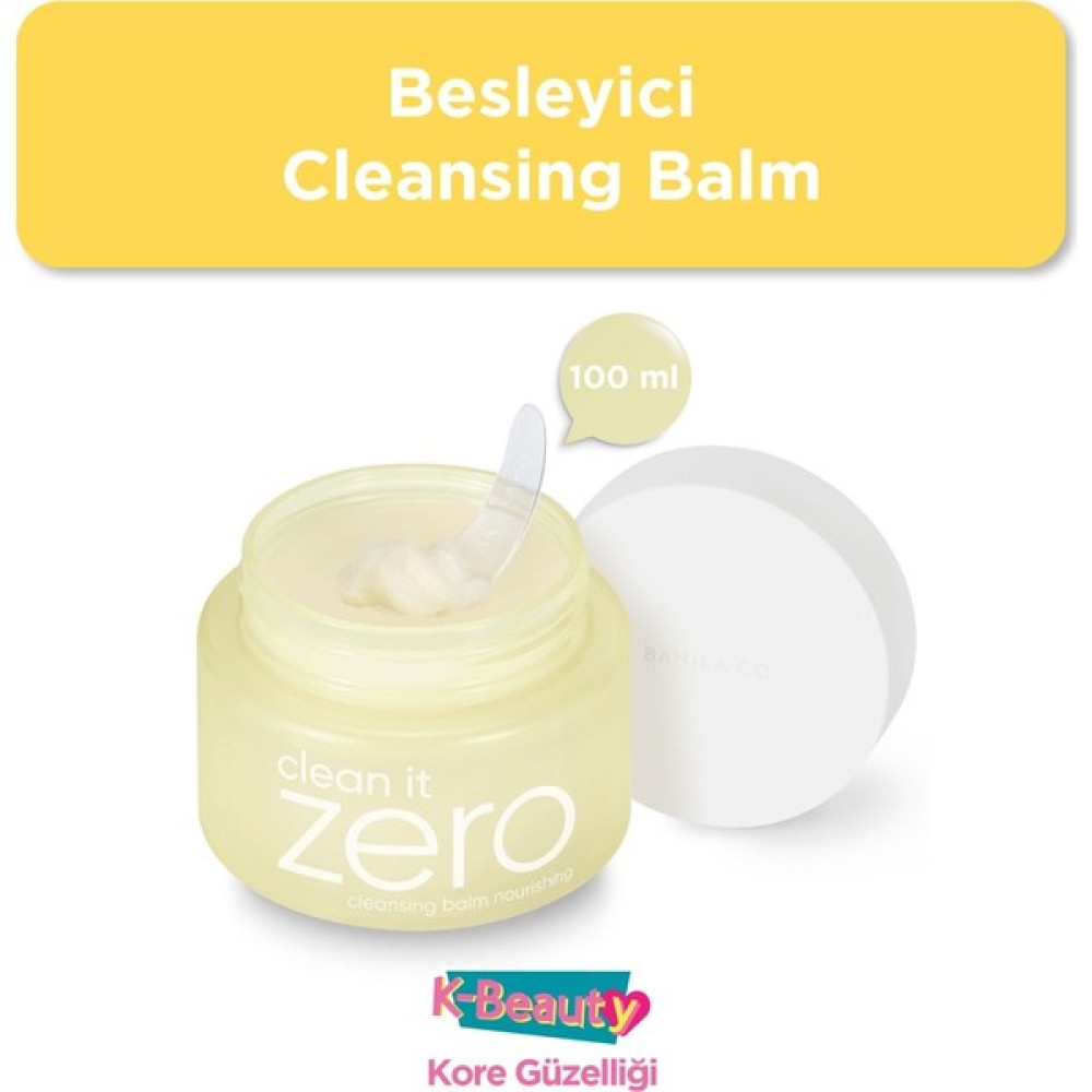 Banila Co Banila.co Clean It Zero Besleyici Cleansing Balm Yağ Bazlı Temizleyici 100 ml Nemlendiriciler Fiyatı