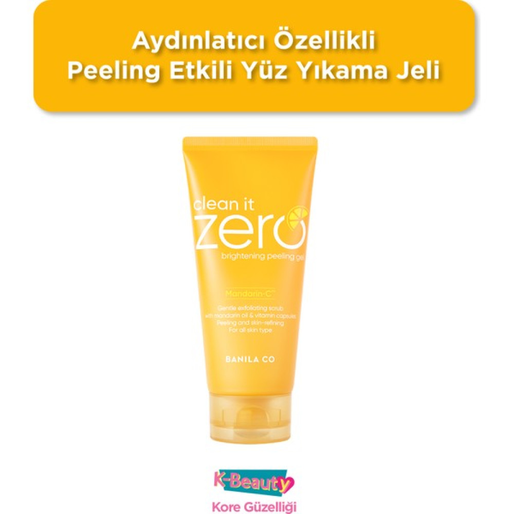 BANILA CO Clean İt Zero Brightening Peeling 120 ml Cilt Temizleme ve Peeling Fiyatı