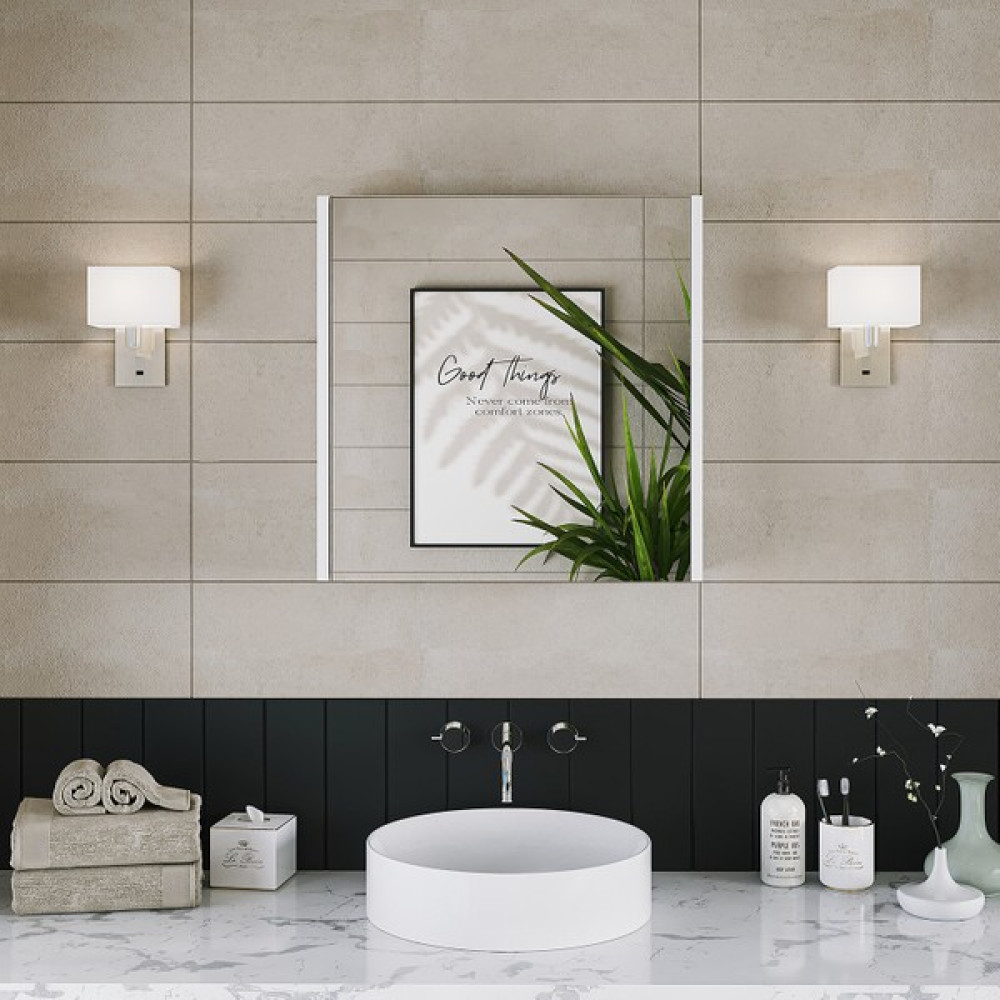 Banos Banyo Kulpsuz Tek Kapaklı Mat Beyaz Mdf 60 Cm Aynalı Banyo Üst Dolabı Banyo Dolabı / Mobilyası Fiyatı