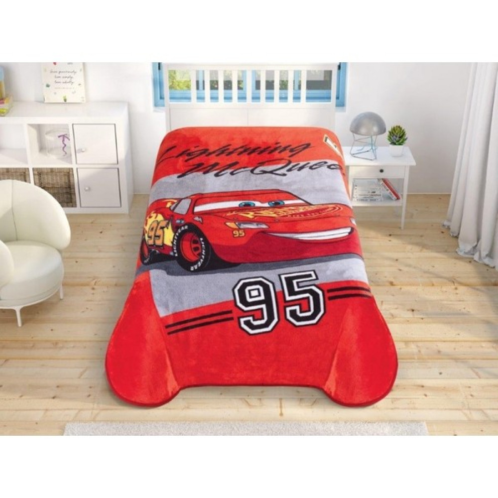 Banshee Lisanslı 160x220 Cm Cars Lightnıng Tek Kişilik Battaniye Çocuk - Kırmızı - 160 x 220 cm Battaniye Fiyatı