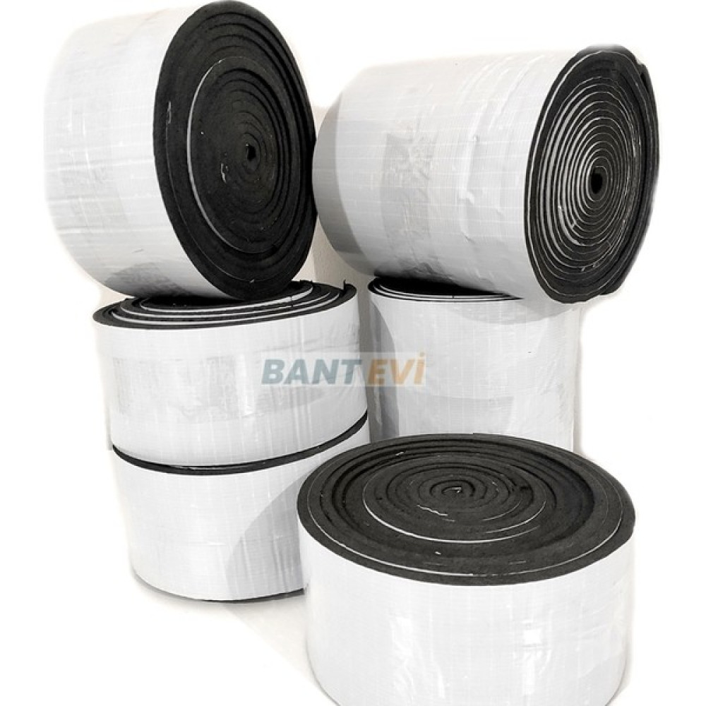 Bant Evi Araç Oto Ses Isı Yalıtım 13MM Yapışkanlı Kauçuk Izolasyon Malzemesi - 40cm x 5mt Dış Cephe Yalıtım Malzemeleri Fiyatı