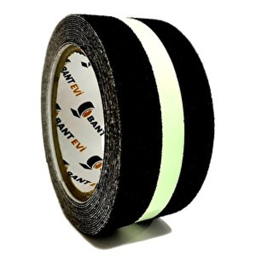Bant Evi Fosforlu Kaydırmaz Bant 5cmx25m Yeşil Fosforlu Merdiven Bandı 50mm Fotolümenli 25 Metre Bant Fiyatı