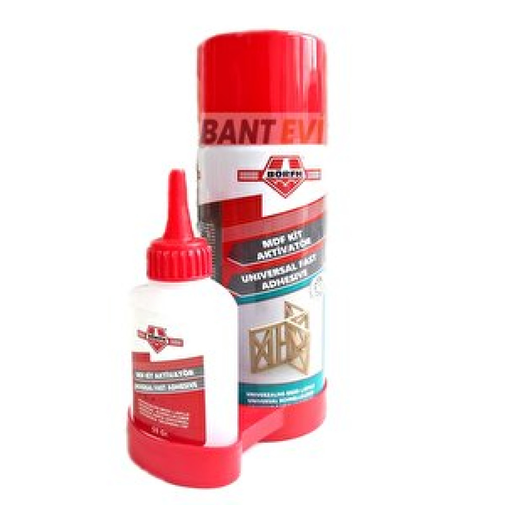 Bant Evi Hızlı Yapıştırıcı Börfh Mdf Kit Yapıştırıcı Set 200ml +50ml İki Komponentli - 6022625 Yapıştırıcı Fiyatı