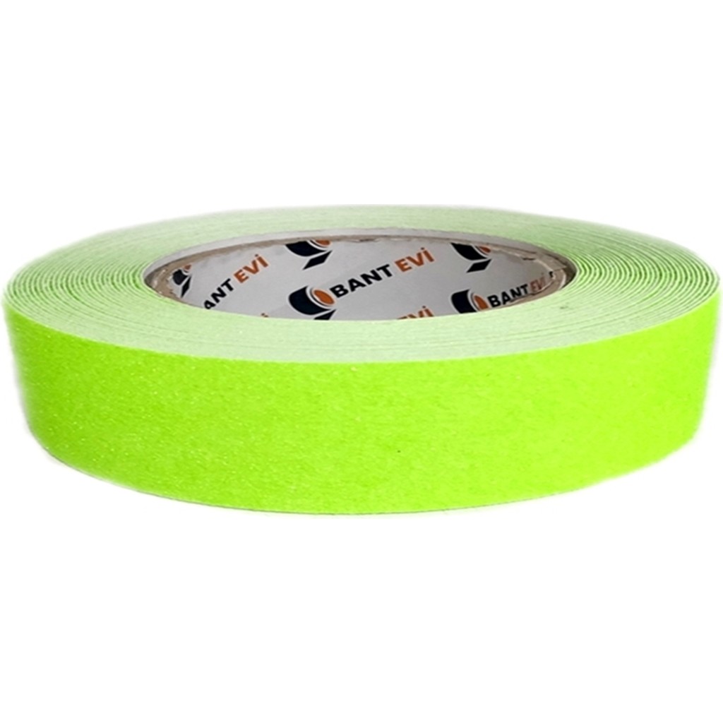 Bant Evi Yeşil Merdiven Kaydırmaz Bant 25mmx25mt İnce Parlak Yeşil Zemin Kaydırmaz Bant - 25mm x 25m SSD / Solid State Drive Fiyatı