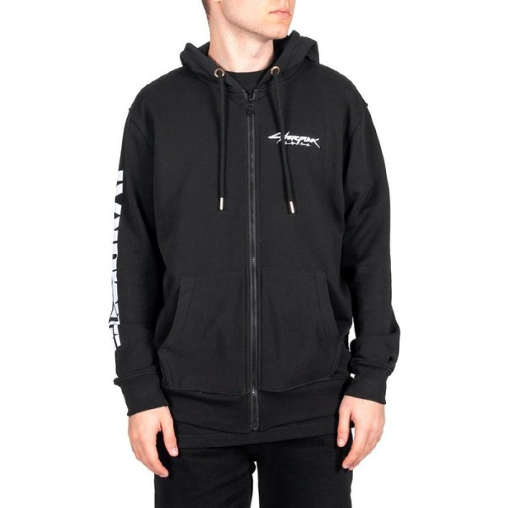 Bant Giyim - Cyberpunk 2077 Baharlık Siyah Kapşonlu Sweatshirt Erkek M Erkek Sweatshirt Fiyatı
