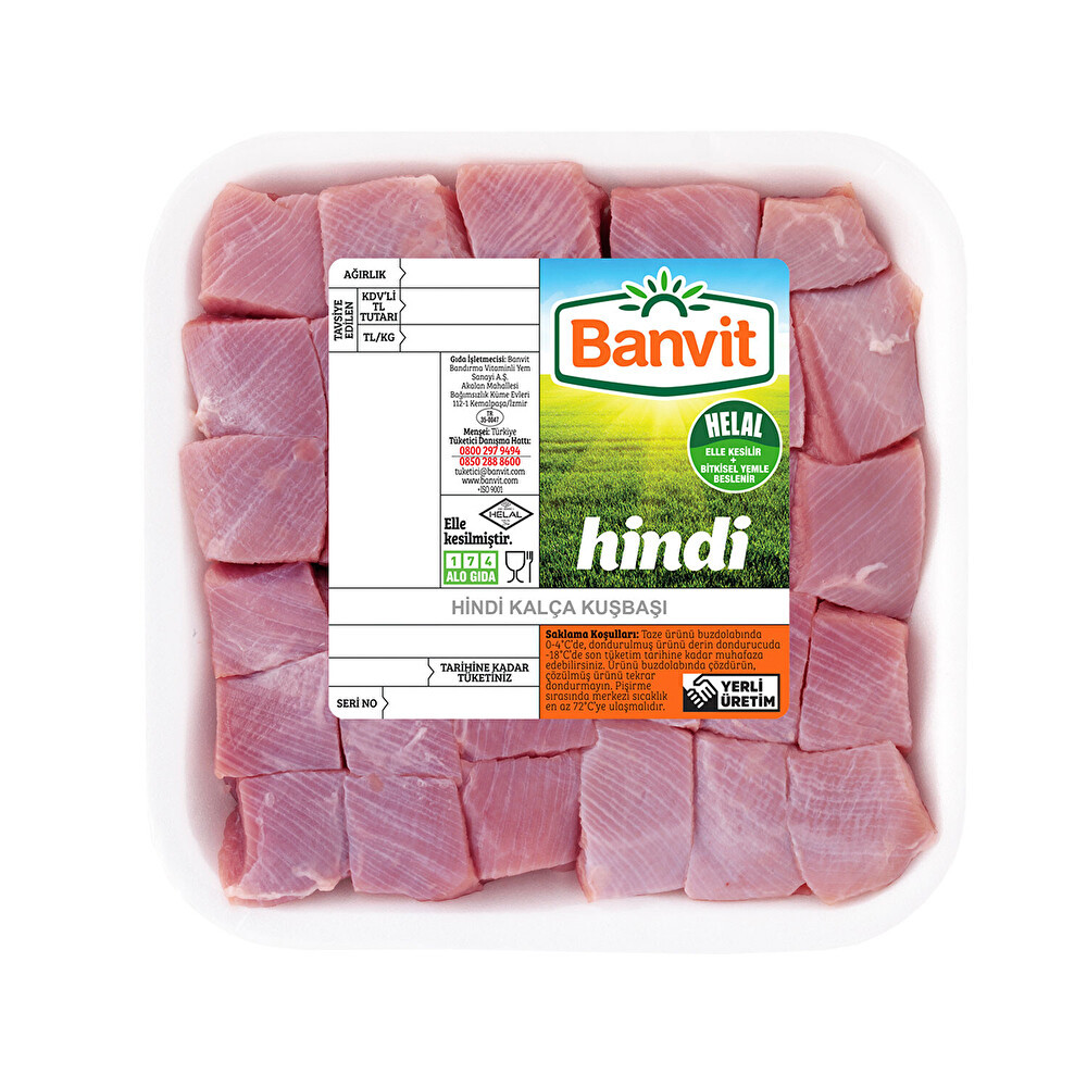 Banvit Hindi Kuşbaşı Kalça Kg Beyaz Et Fiyatı
