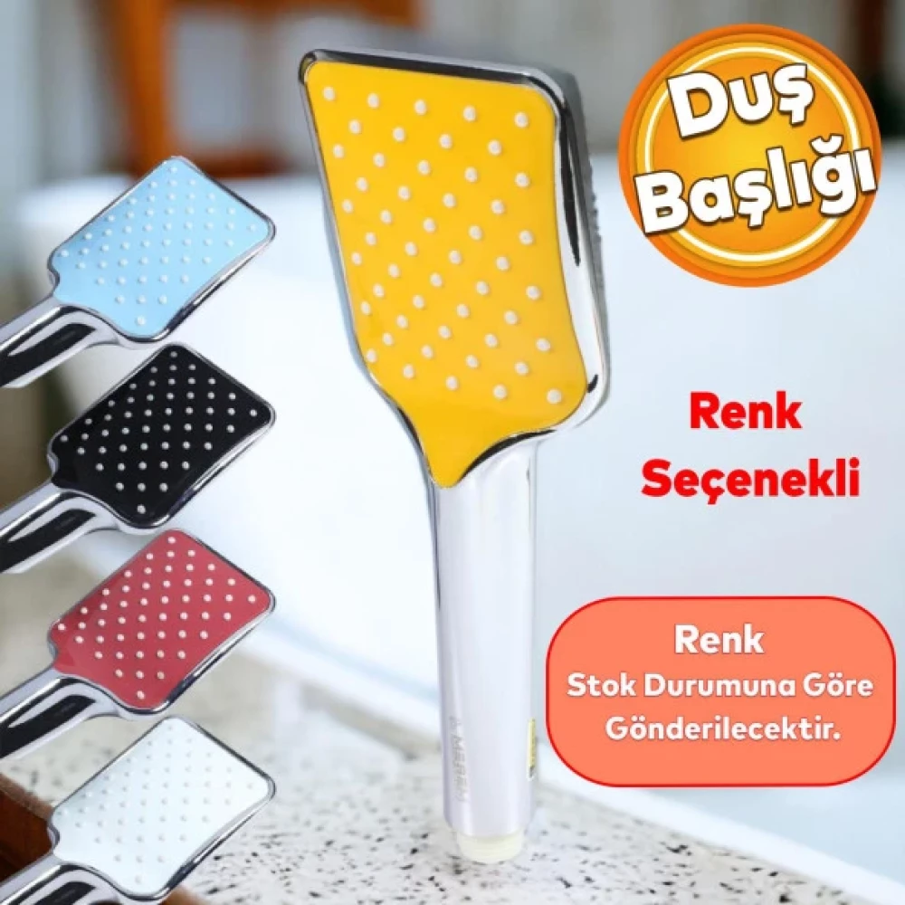 Banyo Aksesuar Dus Basligi Dikdortgen Renk Secenekli Klasik El Baslik Duş Başlığı Fiyatı