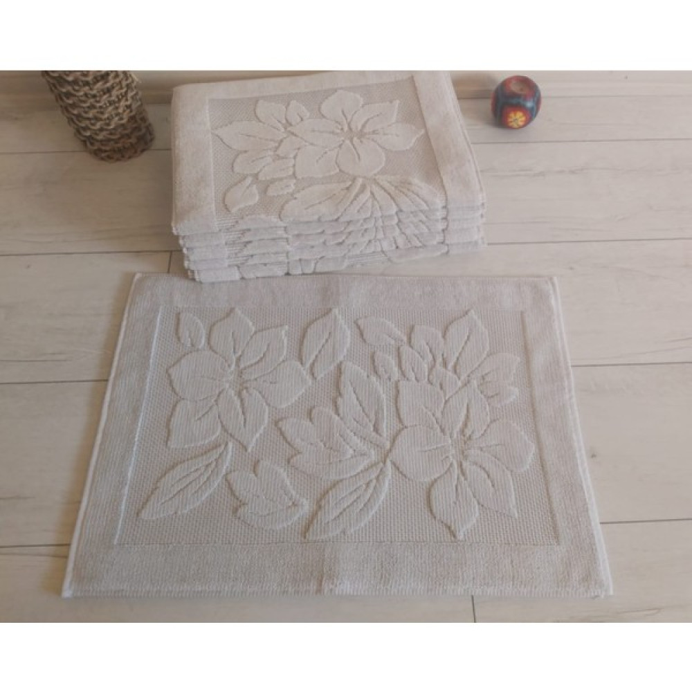 Banyo Dünyam %100 Pamuklu Tekli, Ayak Havlu Paspası 50x70 Cm - Gri Klozet Takımı Fiyatı