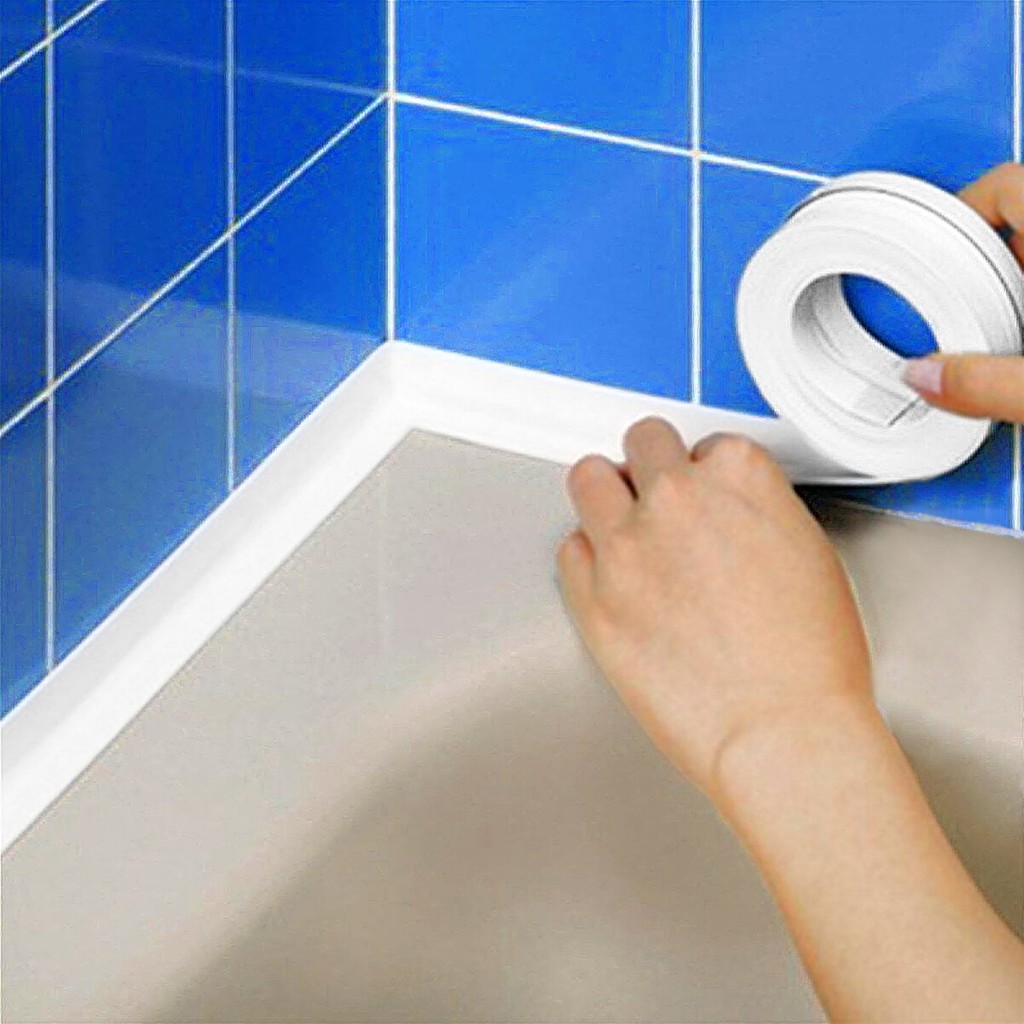 Banyo Duşakabin Küvet Mutfak Lavabo Tezgah Sızdırmaz Su Geçirmez Kenar Bandı 38MMX3.2METRE Duşakabin Fiyatı