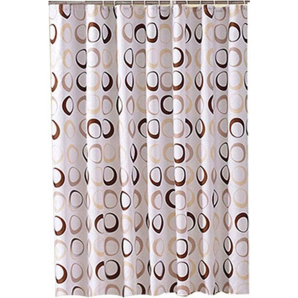 Banyo Perdesi Su Geçirmez Duş Perdeleri Banyo Su Geçirmez Duş Perdesi | Duş Perdesishower Perde Desen (100 * 200CM) (Yurt Dışından) - Kahverengi Duş / Banyo Perdesi Fiyatı
