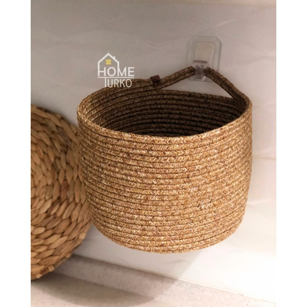 Banyo Sepeti, Mutfak Sepeti, Balkon Sepeti, Çiçek Sepeti, Patates Soğan Sepeti, Çehizlik - 20 x 25 - Hasır Sepet Fiyatı