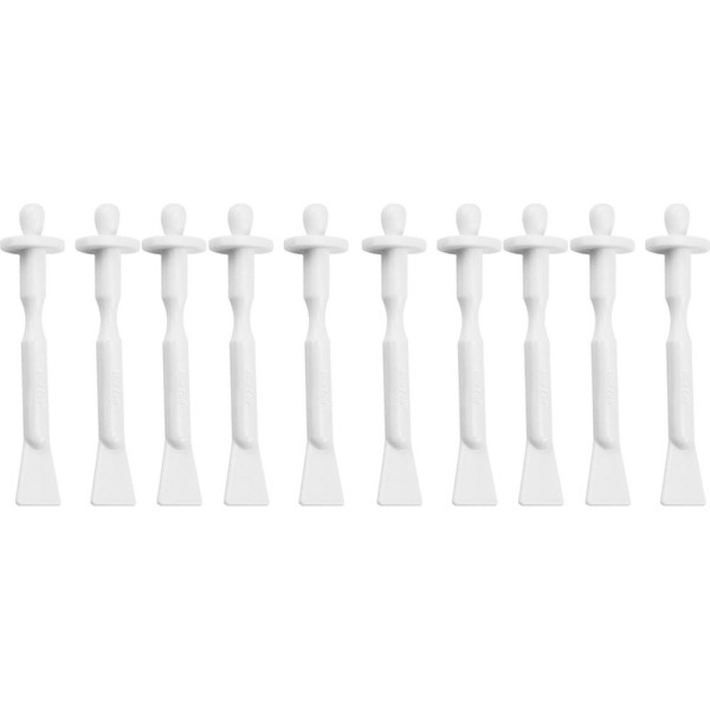 Baoblaze 10PCS Ahşap Ağda Spatula Dil Depresörü Dövme Balmumu Aplikatör Çubukları (Yurt Dışından) - Beyaz Oto Boyaları Fiyatı