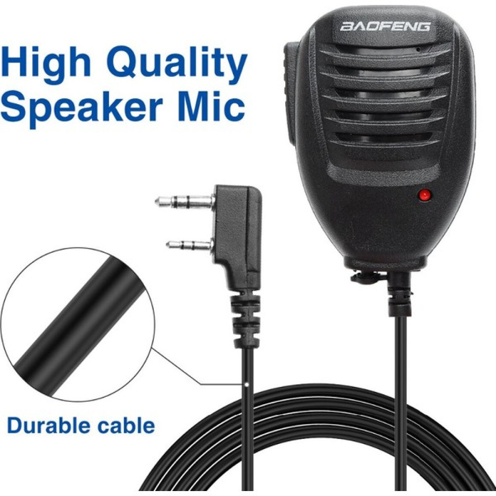 Baofeng Taşınabilir Ptt El Hoparlörü Mic Iki Yönlü Telsiz Hoparlör Mikrofon Walkie Talkie Uv 5r BF888S Uv 82 Lisanssız Telsiz & Aksesuarları Fiyatı