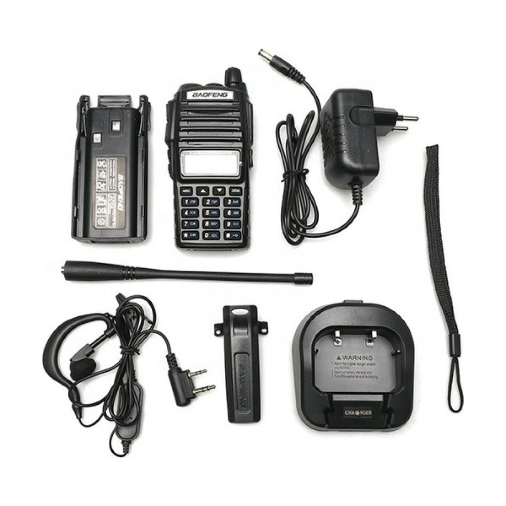 Baofeng UV82 + Programlama Kablosu + Araç Şarj Aparatı + Kulaklık Lisanssız Telsiz & Aksesuarları Fiyatı