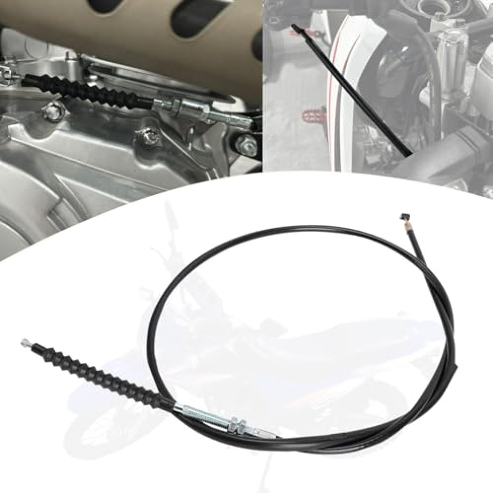 BAOUFF Clutch Cable for Hawk 250,Motorcycle 130CM (51.18'') Throttle Cable Adjustable Replacement for Hawk 250/Hawk 250cc