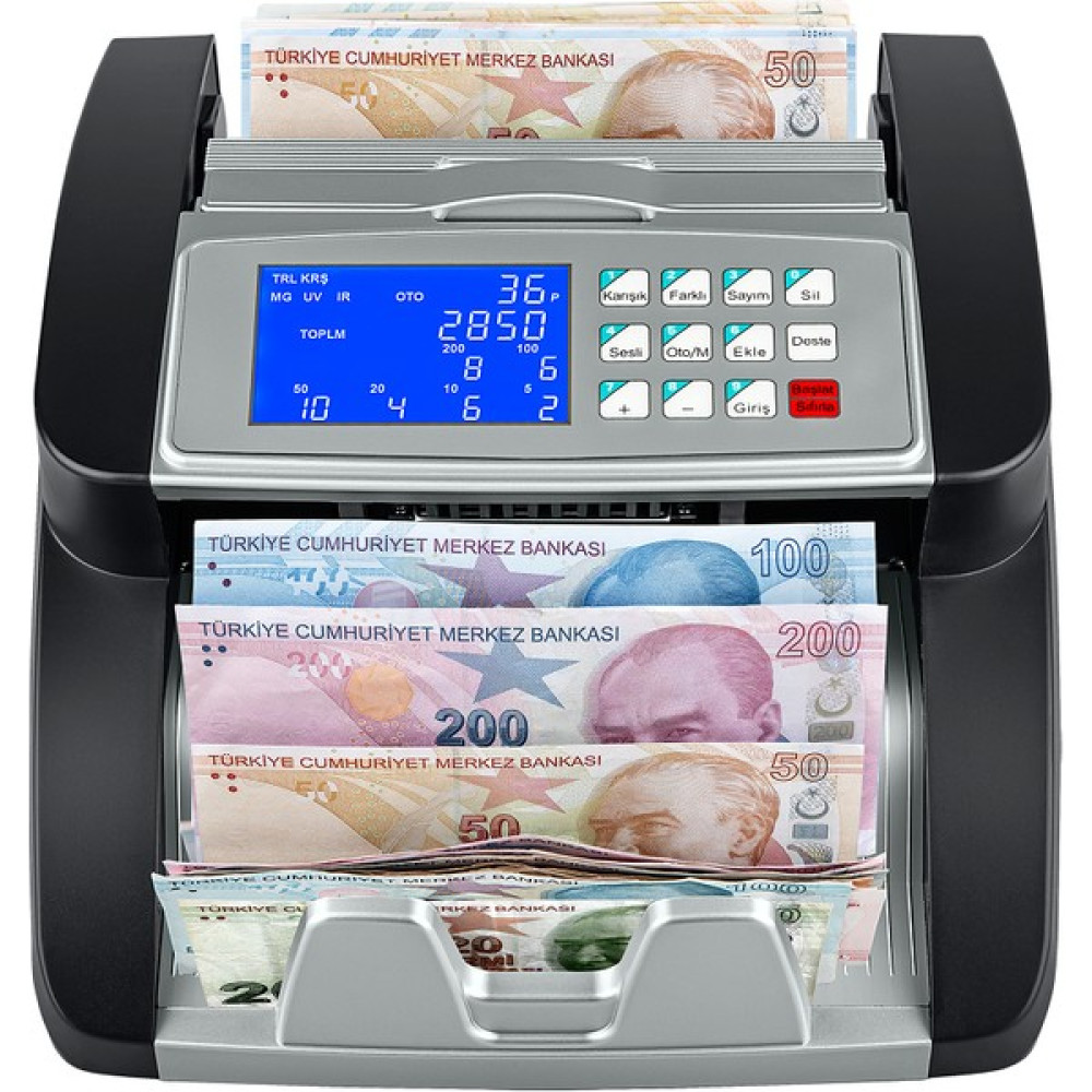 Baove GB6100 Karışık Para Sayma Makinesi ve Sahte Yakalama + Türkçe Konuşma Para Sayma Makinesi Fiyatı