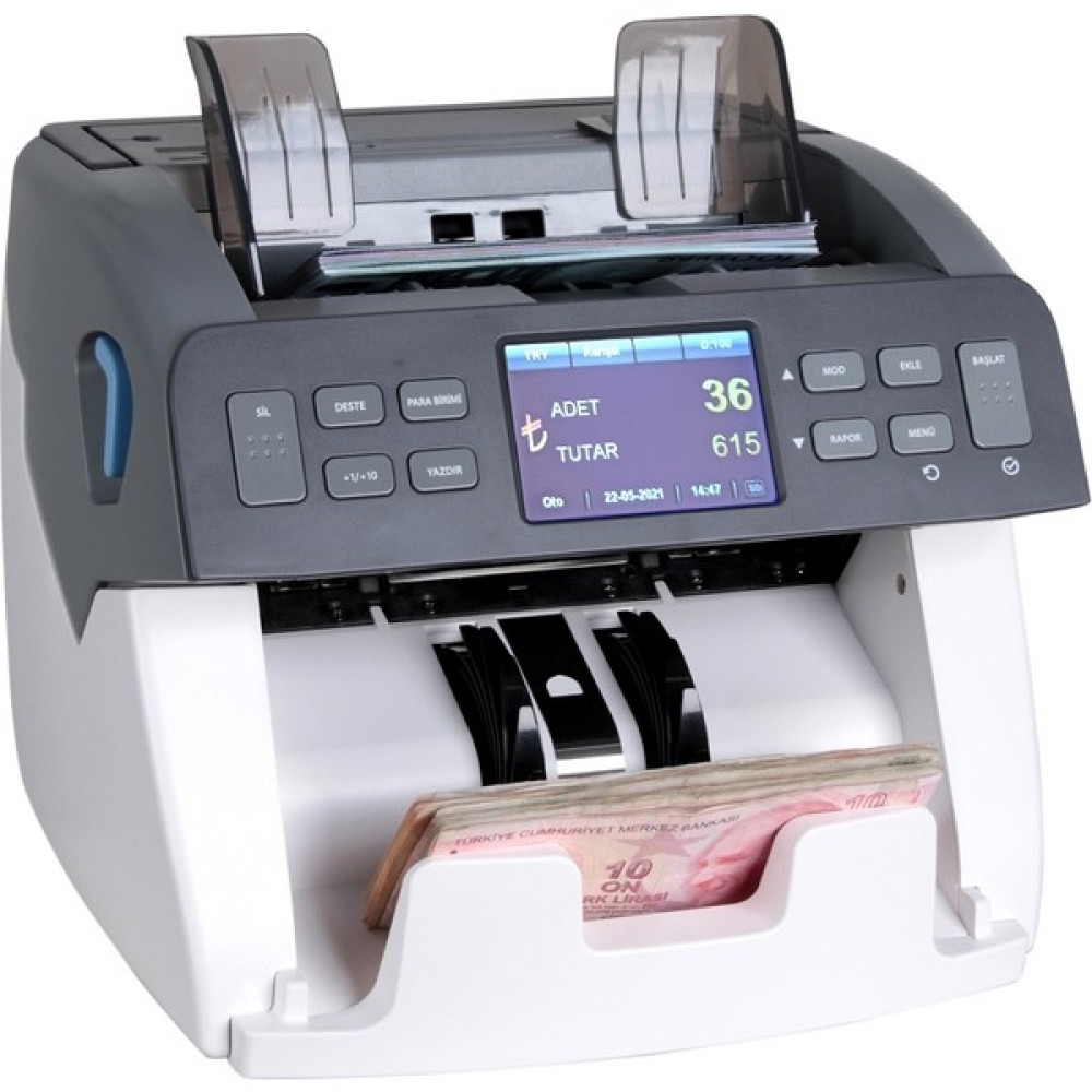 Baove Multi Mix Pro Karışık Para Sayma Makinesi ve Sahte Yakalama - Tl - Euro - Usd Para Sayma Makinesi Fiyatı