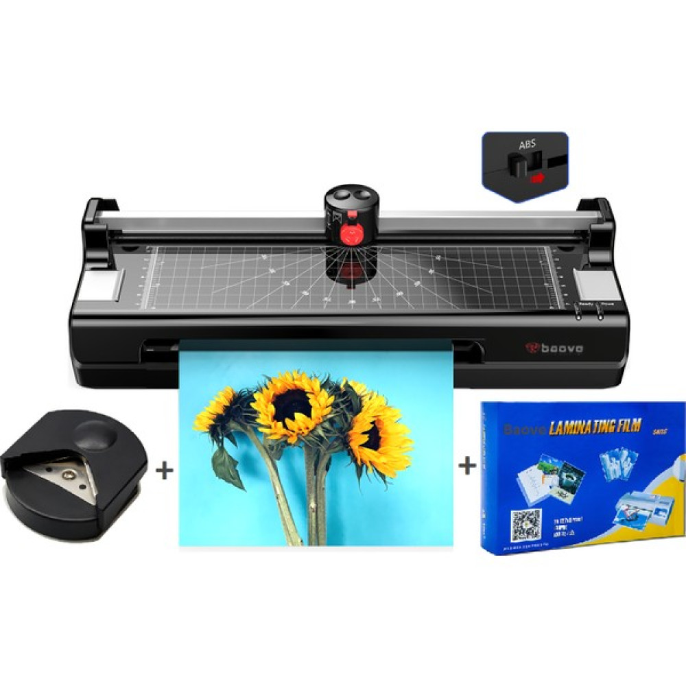 Baove OCW380 A3 Laminasyon Makinesi ve Kağıt Kesme Makinesi + 10 Pvc Film Laminasyon Sistemi Fiyatı
